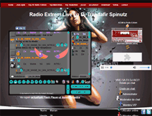 Tablet Screenshot of djspinutz.radio-extrem.com